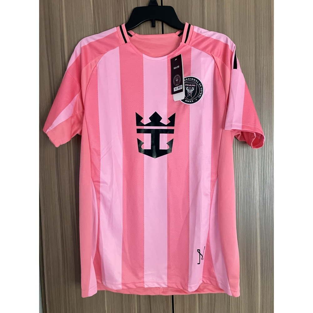Womens Inter Miami Pink Soccer Set Shirt And Shorts - Picture 2 of 12